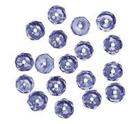 Rayher Perles facettées en Verre Bijoux 4 mm ø BTE 100 pc Saphir irisé, 14200830