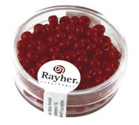 RAYHER Perles Indiennes 45mm Ø Rouges