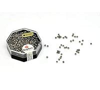 Rayher Perles Miyuki Delica-Rocailles 2,2mm ø, 4g métallic gris acier, 14750568