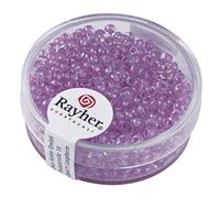 Perle Rocaille - Lilas tendre - Arktis - Lustrée-Ø2,6mm-17 g Violet G