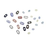 Rayher 14142801 Papillon de rocailles, 2 x 4 mm, Boîte 18 g, bergkristall