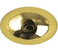 Rayher Perles rondes, dorées, 1 boite, 250 pces, Ø 3mm, brillant, plastique, arts créatifs, décorations, bijoux -1630106, Or