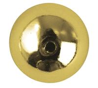 Rayher Perles Rondes en Plastique - 6 mm de diamètre Or
