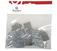 Mosaïque miroir autocollant - 2x2 cm - 50 pièces Argent G