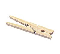 Rayher Pince à Linge en Bois - Lot de 100 - Idéal pour Loisirs Créatifs & Scrapbooking - Beige - 6131800