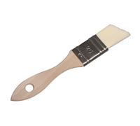 Rayher Pinceau synthétique large en biais taille 25 p. Chalky finish, 37044000, Beige, Silver