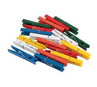 Rayher Pinces à linge en bois FSC 100% sct.-LS 18pcs 7,2cm multicolore, 64585999