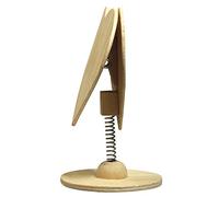 Rayher Porte carte «Cœur» avec clip, nature, 1 pce., 8x7,4x10,5cm, bois FSC Mix Credit, arts créatifs, décoration, carte, photo, Saint Valentin, fête des mères -62581000