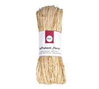 Rayher Raphia Naturel Fleuriste Ruban de Raphia déco bob. 150g Nature, 5215131