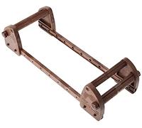 Rayher réglable spécial Métier à tisser pour fil de marron foncé, 3.42 x 1.58 x 0.88 cm