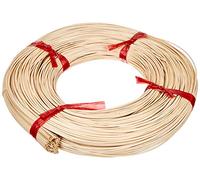 Rayher Rotin rond 1,8mm Qualité 1A, nature, 1 rouleau, 500g, Ø 1,8mm, moelle de rotin, bande rouge, arts créatifs, vannerie, corbeilles, paniers-6503700, Multicolore, 3 x 3 x 0.4 cm