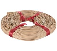 Rayher Rotin rond 2,2mm Qualité 1A, nature, 1 rouleau, 500g, Ø 2,2mm, moelle de rotin, bande rouge, arts créatifs, vannerie, corbeilles, paniers-6503200, Multicolore, 3 x 3 x 0.35 cm