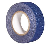 Glitter tape 5 m x 1,5 cm - bleu nuit - Rayher Bleu G