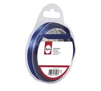 Rayher Ruban de satin ruban cadeau p. déco 7 mm rouleau 10 m bleu foncé, 5521310