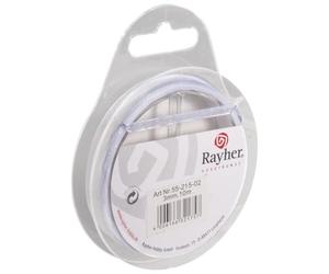 Rayher Ruban Organdi Blanc 3 mm 10 m