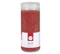 Rayher Sable fin coloré, rouge, 1 pce., 475ml, 0,1-0,5mm, arts créatifs, décoration-39339280