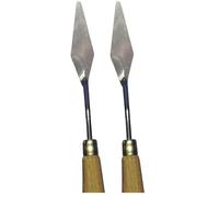 Rayher Spatule à Joint en métal avec Pointe Souple Longueur Lame 50 mm, 3803200 (Lot de 2)