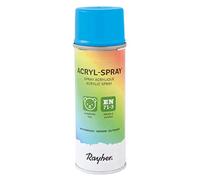 Rayher Spray peinture acrylique mat, turquoise, 200ml, DIN EN71-3, base aqueuse, séchage rapide, multiples surfaces, intérieur, extérieur, décoration, rénovation-34145404