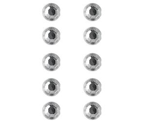 Rayher Strass acrylique Cristal 5mm Autocoll. 80 pièc.