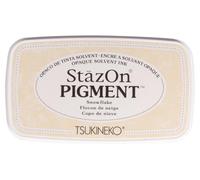 Rayher Tampon encreur StazOn, blanc, 1 pce., 9,6x5,5x2,2cm, séchage rapide, arts créatifs, scrapbooking, cartes, embossing-29206102