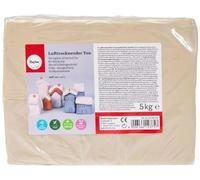 Rayher Terre glaise, blanc, 1 pce., 5Kg, séchage à l’air, pate à modeler, arts créatifs, poterie, enfants, Noël, Paque-34468102