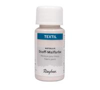 Rayher Textil Peinture pour Tissus Acrylique métallique FL. 50ml Nacre, 35063680
