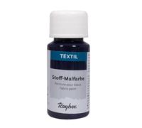 Rayher Textil Peinture pour Tissus, Peinture Acrylique 50 ML Bleu Nuit, 35062387