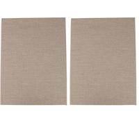 Rayher Toile d’artiste, beige, 1 pce., 30x40x1,7 cm, 330 g/m² épais, 100% lin, pré-étirée, châssis en bois entoilé, peinture artistique-6173500 (Lot de 2)