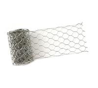 Rayher Treillis déco forme hexagonale - 2,45 m x 10 cm - platine - 2420321