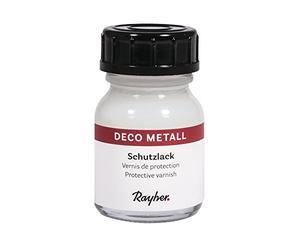 Rayher Vernis protecteur & p. finition Deco-Métal fl. 25ml transparent, 22658000, Or