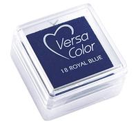 Rayher VersaColor Tampon encreur pigmenté déco 2,5x2,5 cm bleu roi, 28395376
