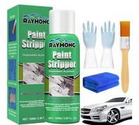 Rayhong Décapant à peinture avec pinceau, décapant de peinture Rayhong pour décapage de voiture et nettoyage de surfaces métalliques (1 pièce)