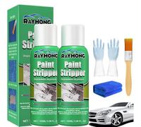Rayhong Lot de 2 décapants de peinture avec pinceau, décapant de peinture Rayhong pour décapage de voiture et nettoyage de surfaces métalliques