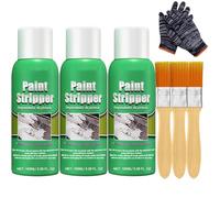 Rayhong Paint Stripper, Car High Efficiency Paint Remover for Metal Surfaces, Automotive Strong Farbentferner Abziehgel for Wood, Metal, Masonry, Plastic, Holz (3 PCS)