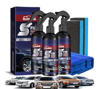 Rayhong Spray coating Agent, Multi-functional Coating Renewal Agent Spray, 3 in 1 High Protection Quick Ceramic Car Spray, for Boats, Motorcycles (3Pcs)
