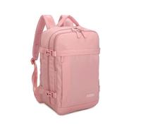 RAYKONG Ryanair Sac à dos cabine 40x20x25cm (20L)|compatible avec ordinateur portable de 14 pouces|avec port de chargement USB| Rose