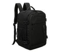 RAYKONG Sac à dos cabine Ryanair 40x20x25cm (20L) | Sac à dos de voyage avion imperméable | randonnée | École | Emploi | Noir