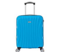RAYKONG Valise Cabine ABS 55x40x20cm (44L) - Capacité Maximale - Petites valises de Voyage légères 20 Pouces - (RK03|Turquoise)