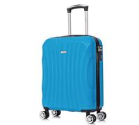 RAYKONG Valise Cabine ABS 55x40x20cm (44L) - Petites valises de Voyage légères 20 Pouces - (RK03|Turquoise)