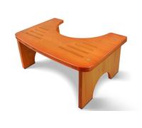 RayLove Tabouret de Toilette physiologique en Bambou (Couleur café, 6.5 in)