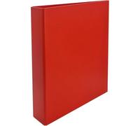 Raylu Paper - Classeur A4 avec 4 Anneaux en D de 40 mm, Classeur A4 Rigide pour le Rangement de Documents, Format A4 33,5 cm de Haut par 26 cm de Large et un Dos de 6 cm d'Épaisseur (Rouge)