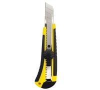 Raylu Paper - Cutter Professionnel Rétractable avec Poignée Antidérapante et Lame de 18 mm, Cutter de Précision Universel Robuste, Cutter Ergonomique, Système de Verrouillage de la Lame (modèle 170)