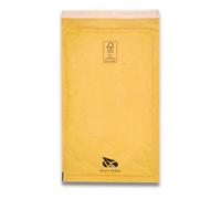 Raylu Paper - Lot de 10 Enveloppes Bulles Kraft, Enveloppes Matelassées avec Fermeture Auto-Adhésive, Pochette Envoi Colis Recyclable pour Documents et Lettres (120 x 210 mm)