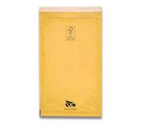 Raylu Paper - Lot de 10 Enveloppes Matelassées avec Fermeture Auto-Adhésive, Enveloppes Kraft à Bulles, pour Envoi de Documents, Lettres, Colis, Couleur Marron (10 Unités, 120 x 210 mm)