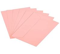 Raylu Paper - Lot de 20 Enveloppes Colorées avec Fermeture Adhésive, Enveloppes de Couleur pour Lettres, Cartes Postales, Faire-Parts, Carte de Voeux, Taille C6: 114 x 162 mm (Rose)