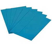 Raylu Paper - Lot de 20 Enveloppes Colorées avec Fermeture Adhésive, Enveloppes de Couleur pour Lettres, Cartes Postales, Faire-Parts, Carte de Voeux, Taille C6: 114 x 162 mm (Bleu)