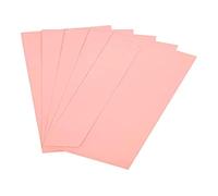Raylu Paper - Lot de 20 Enveloppes Colorées avec Fermeture Adhésive, Enveloppes de Couleur pour Lettres, Cartes Postales, Faire-Parts, Carte de Voeux, Taille DL 110 x 220 mm (Rose)