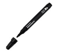 Raylu Paper Marqueur Permanent Pointe 2 mm, Marker Permanent Résistant à l’Eau et à la Décoloration, Séchage Rapide, Idéal pour Papier, Carton, Plastique, Métal et Tissu (1, noir)