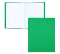 Raylu Paper Porte Vue A4 avec 20 Pochettes Transparentes, Porte Documents en Polypropylène 100% Recyclable, Protege Document pour Bureau et École (A4, Vert, 20 Vues)