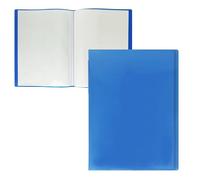 Raylu Paper - Porte-Vues à Pochettes Transparente, Porte-Documents pour Papiers Administratifs, Dessins, Partitions ou Cours, pour l'École, le Bureau ou la Maison (A4, 60 Pochettes, Bleu)